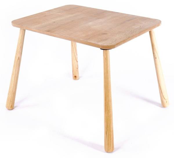 Tisch MAEL Braun - Holzwerkstoff - 60 x 54 x 45 cm