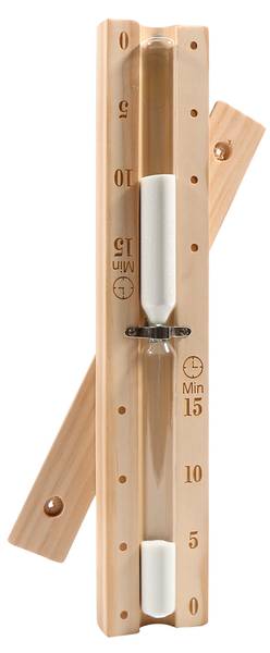 Saunazubehör SAVA Braun - Holz teilmassiv - 1 x 1 x 1 cm