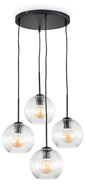 Deckenleuchte Cesaro Metall - 38 x 147 x 37 cm