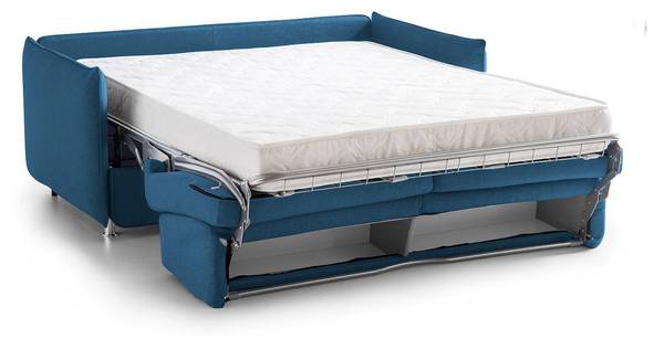 2-Sitzer Schlafsofa Trovo Blau