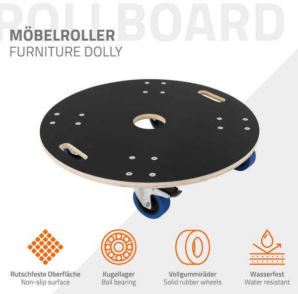 Möbelroller MOLDE 67 x 67 cm