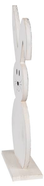 Decoratie Beeld Konijn Easter&Jayceon wit - plaatmateriaal op houtbasis - 9 x 50 x 20 cm