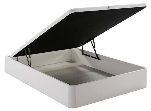 Matratze und Bettgestell mit Lattenrost 190 x 140 cm