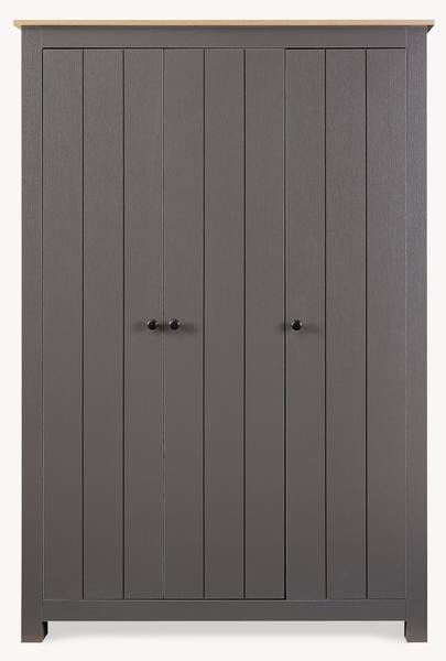 Kleiderschrank Vasand Grau