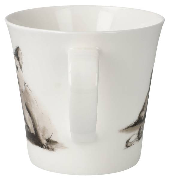Tasse Peter Schnellhardt  Dicke Freunde Porzellan - 11 x 10 x 14 cm