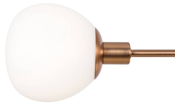 Suspension Luminaire Branche Luma Doré - Métal - 120 x 38 x 15 cm