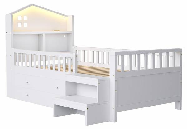 Lit enfant Phoebus Ⅶ Blanc