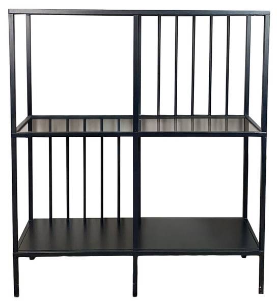 Console SUNNY Noir - Bois manufacturé - 30 x 90 x 80 cm