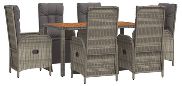 Garten Essgruppe 3029227-4 (7-teilig) 6er Set