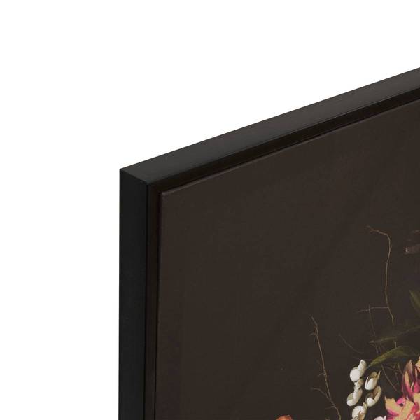 Toile MARIBEL Noir - Bois manufacturé - 2 x 68 x 68 cm