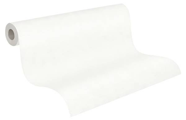 Vliestapete 378313-GU Weiß - Fleece - 53 x 1005 x 1 cm