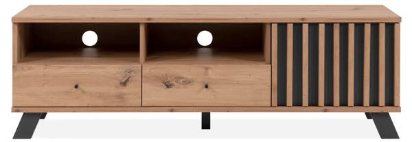 TV-Board Medan 3406 Braun - Holzwerkstoff - 44 x 138 x 40 cm