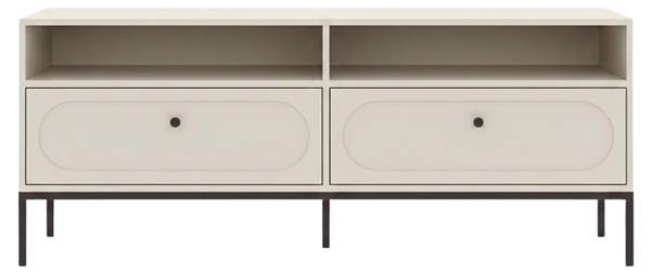 TV-Schrank Una Beige - Holzwerkstoff - 150 x 60 x 40 cm