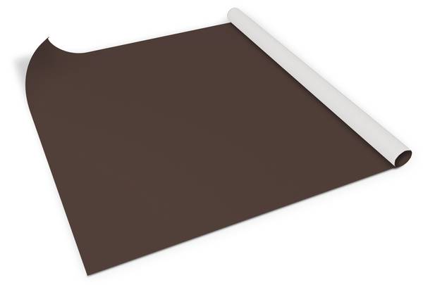Möbelfolie Braun Braun - Kunststoff - 100 x 50 x 50 cm