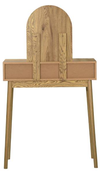 Schminktisch ALIA Braun - Holzwerkstoff - 39 x 140 x 80 cm