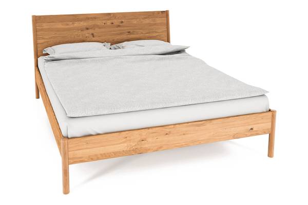 Bettgestell INA Holz - Wildeiche - 200 x 120 cm