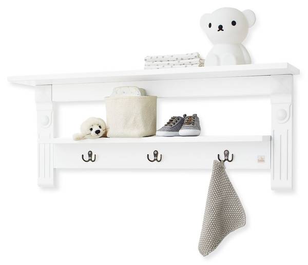 Kinderzimmer-Set 'Emilia' extrabreit… Weiß - Massivholz - 2 x 2 x 2 cm