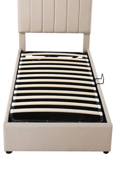 Polsterbett-BB1113 Beige