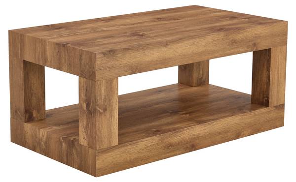 Couchtisch NEXUSMOMEN Braun - Holzwerkstoff - 93 x 46 x 53 cm