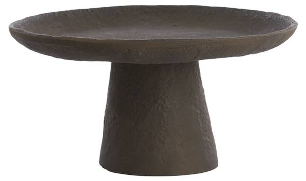 Schale BANDA Braun - Metall - 25 x 12 x 25 cm