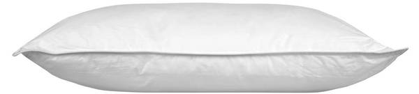 Kinderkopfkissen Super-Mikrofaser Weiß - Microfaser - 40 x 15 x 60 cm