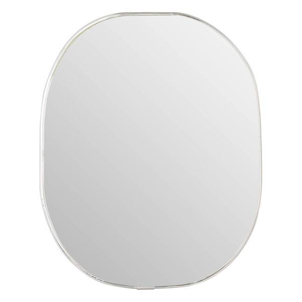 Kunststoffspiegel ROMAN Silber - Glas - 1 x 25 x 20 cm