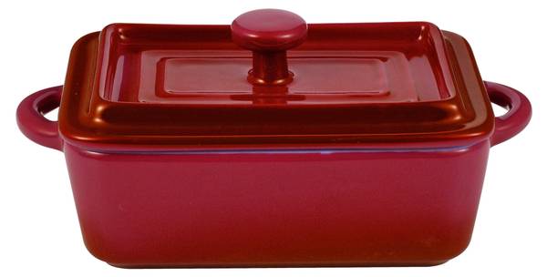 Auflaufformenset ELISA 2-tlg2-teilig Rot - Keramik - 17 x 10 x 7 cm