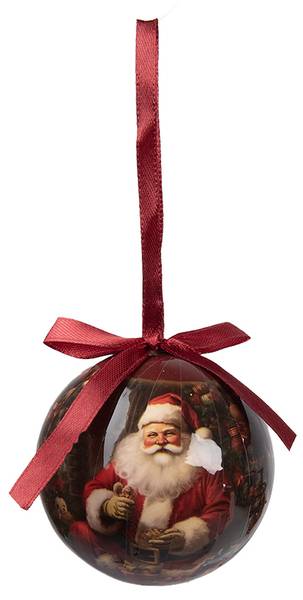 Weihnachtskugel Xmas 54499 4er Set Braun - Kunststoff - 22 x 16 x 25 cm