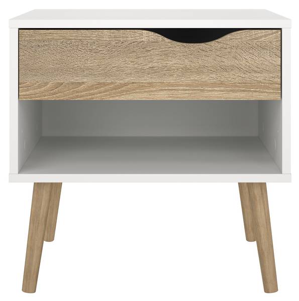Kast Oslo wit - plaatmateriaal op houtbasis - 51 x 50 x 39 cm