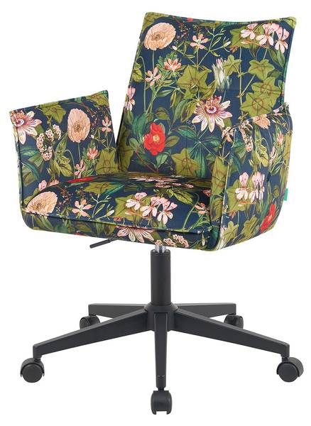 Bürostuhl Mika-Malu 2er-Set Schwarz - Multicolor