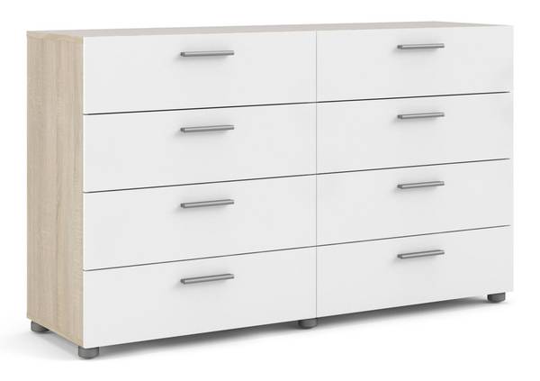 Kommode Cosette Braun - Holzwerkstoff - 40 x 83 x 140 cm