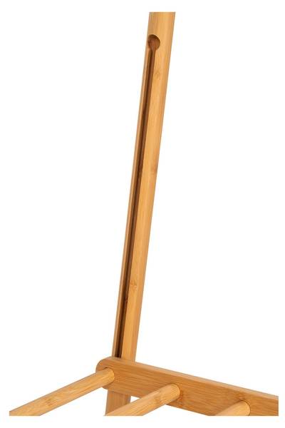 Bodenaufhänger Manaus Braun - Bambus - Holzwerkstoff - 46 x 164 x 104 cm