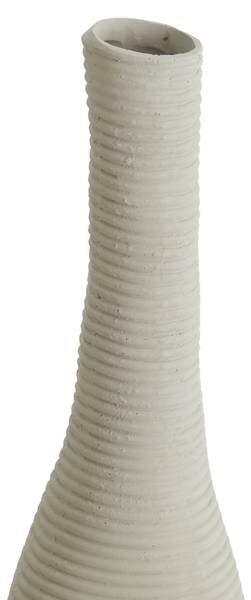 Vase HAYE Weiß - Kunststoff - 15 x 70 x 15 cm