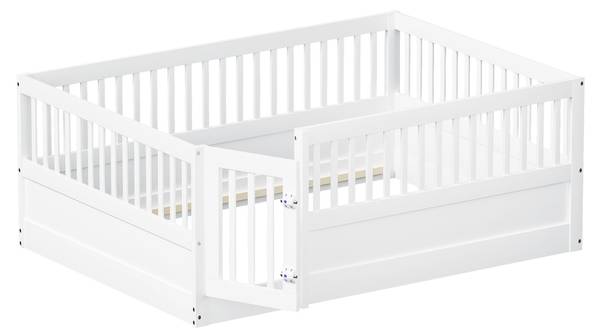 Kinderbed SafeWoody wit