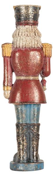 Figur Nussknacker Weihnachten-Tanner Rot - Kunststoff - 6 x 21 x 7 cm