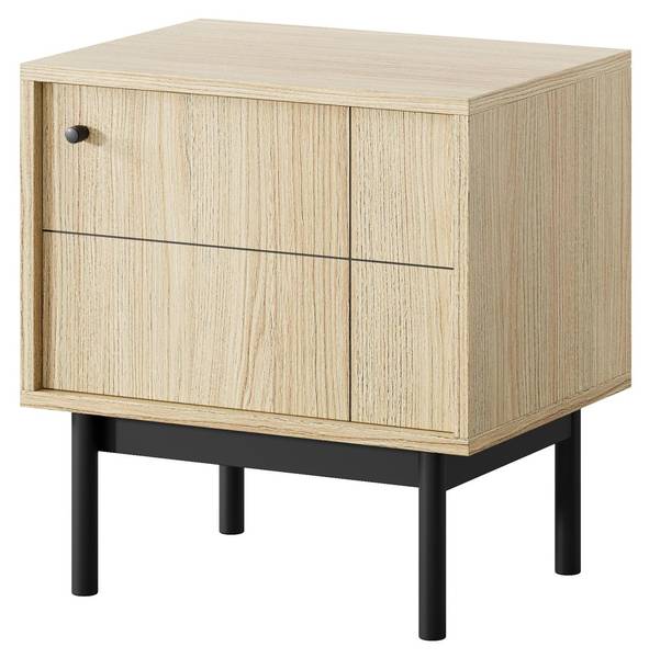 Nachttisch PANDA Braun - Holzwerkstoff - 54 x 57 x 39 cm