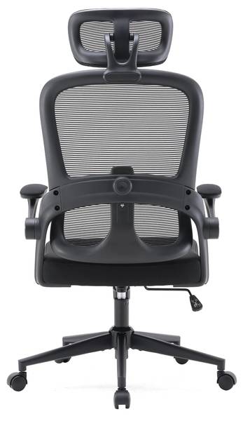 Bürostuhl MC102C-M101 Schwarz - Netzstoff - 69 x 126 x 65 cm