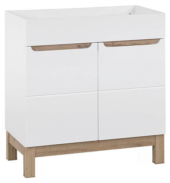 Schrank unter waschbecken BALI CUW80 2D Weiß