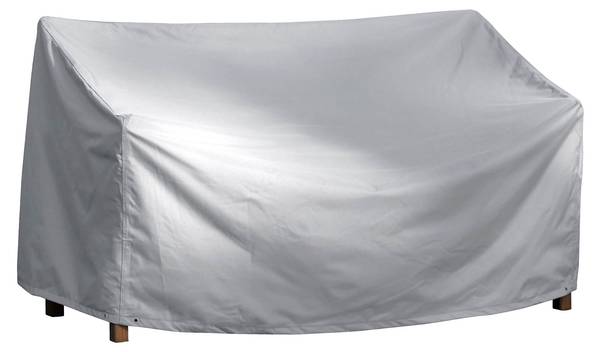 Abdeckung Gartenbank SHP-60087 Grau - Polyester PVC - 133 x 86 x 70 cm