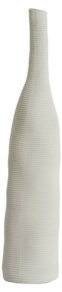 Vase HAYE Weiß - Kunststoff - 15 x 70 x 15 cm