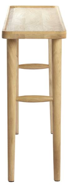 Seite QIANO Braun - Massivholz - 30 x 75 x 120 cm