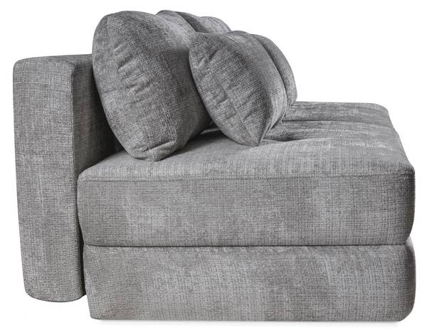 Sofa RAMARO Grau - Holzwerkstoff - 214 x 93 x 118 cm