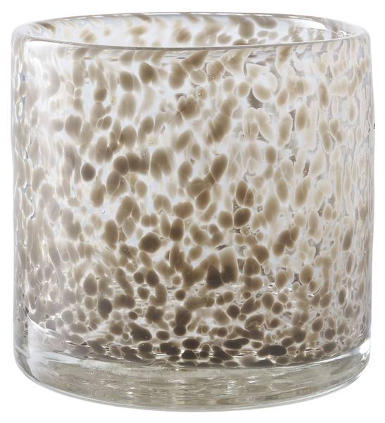 Kerzenhalter 130600 Braun - Glas - 12 x 12 x 12 cm