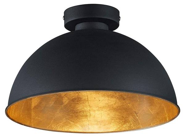 Deckenleuchte Felme Schwarz - Metall - 31 x 19 x 31 cm