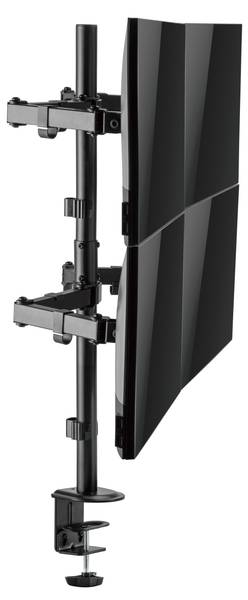 Monitorständer LUMLDT66-C048 Schwarz - Metall - 96 x 87 x 11 cm