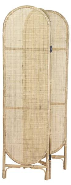 Raumteiler HERWIN Braun - Massivholz - 5 x 180 x 150 cm