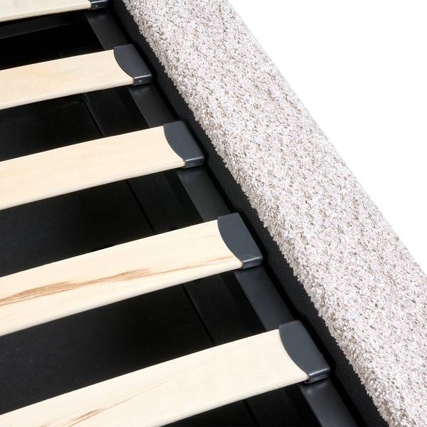 Doppelbett BASTON Beige - Liegefläche Breite: 180 cm