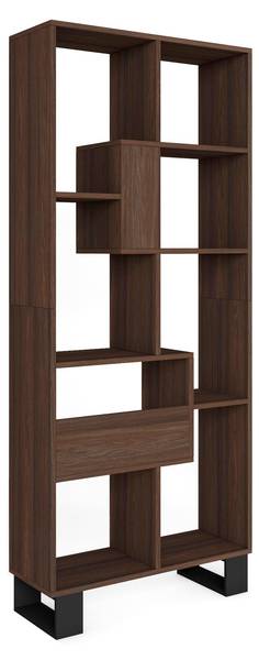 Bücherregal Verso II Eiche Dunkel