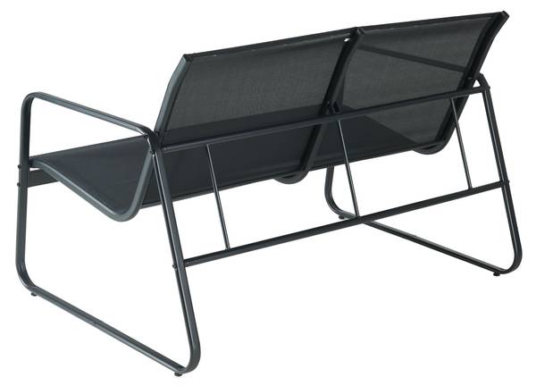 Gartenmöbelset Anzi 4-tlg. Schwarz