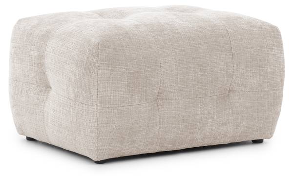Polsterhocker Kozy Hellbeige